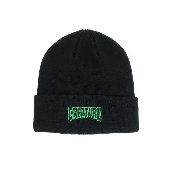 CREATURE KNITCAP クリーチャー ニットキャップ LOGO OUTLINE BEANI...