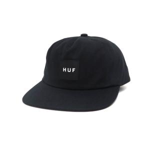 HUF CAP ハフ キャップ HUF SET BOX SNAPBACK BLACK スケートボード スケボー｜cs-skate