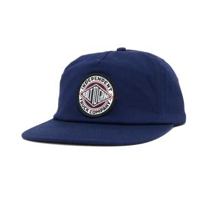 INDEPENDENT CAP インディペンデント キャップ BTG SUMMIT SNAPBACK NAVY スケートボード スケボー｜cs-skate