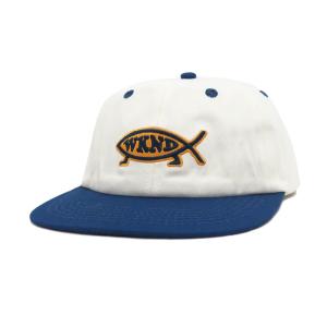 WKND CAP ウィークエンド キャップ EVO FISH NATURAL/NAVY スケートボード スケボー｜cs-skate