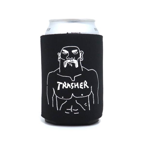 THRASHER COOZIE スラッシャー ドリンククーラー TRASHER KOOZIE BLA...