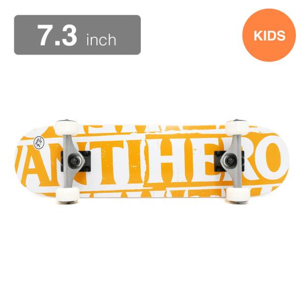 専用ケース付き ANTIHERO アンチヒーロー コンプリートセット スケートボード完成品（子供用）...