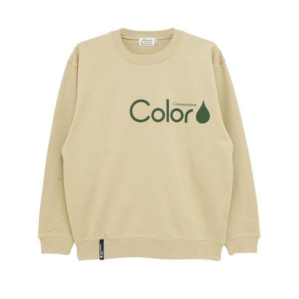 COLOR COMMUNICATIONS CREW SWEAT カラーコミュニケーションズ トレーナ...