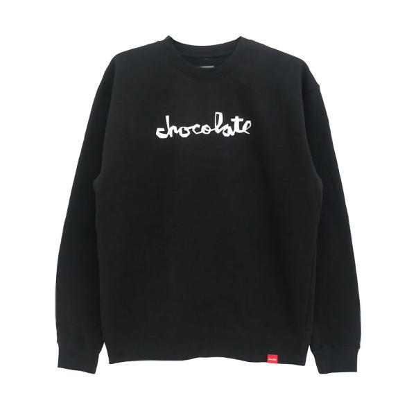 CHOCOLATE CREW SWEAT チョコレート トレーナー ORIGINAL CHUNK B...