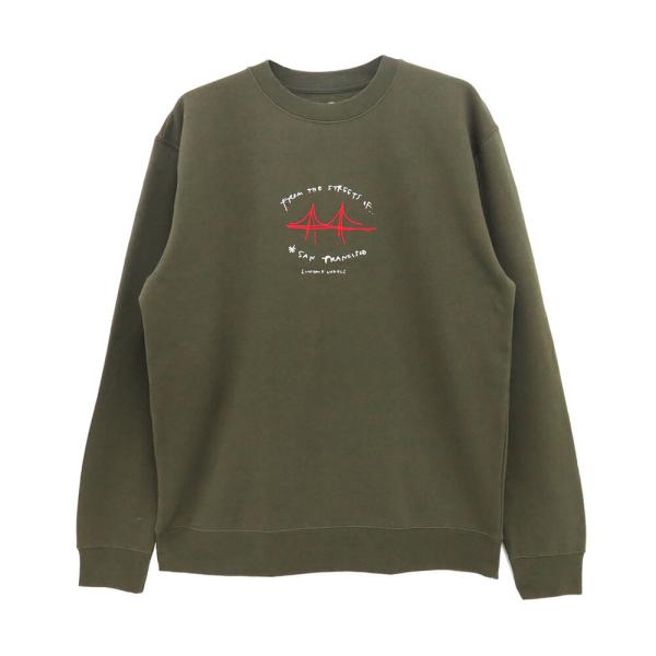 （セール・Lサイズのみ）LOOP HOLE CREW SWEAT ループホール トレーナー FROM...