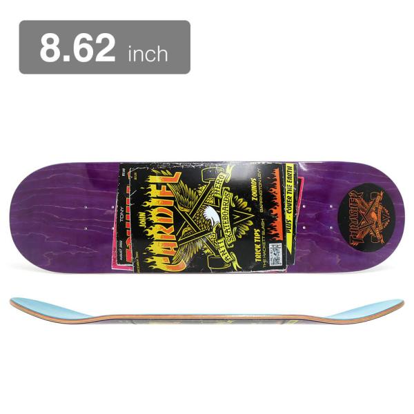 ANTIHERO DECK アンチヒーロー デッキ JOHN CARDIEL ANTIHERO X ...