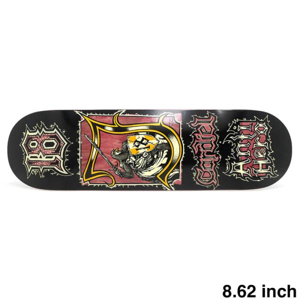 ANTIHERO DECK アンチヒーロー デッキ JOHN CARDIEL MEDIEVAL BU...