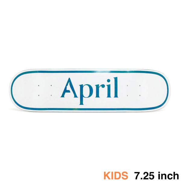 APRIL DECK エイプリル デッキ（子供用） TEAM OG LOGO BLUE MINI 7...