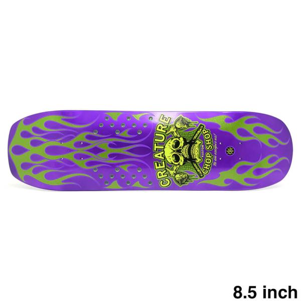 CREATURE DECK クリーチャー デッキ TEAM CHOP SHOP FLAME 8.5 ...