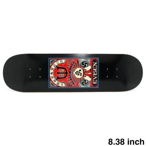 EVISEN DECK エビセン デッキ TEAM MATCH 2 8.38 スケートボード スケボ...