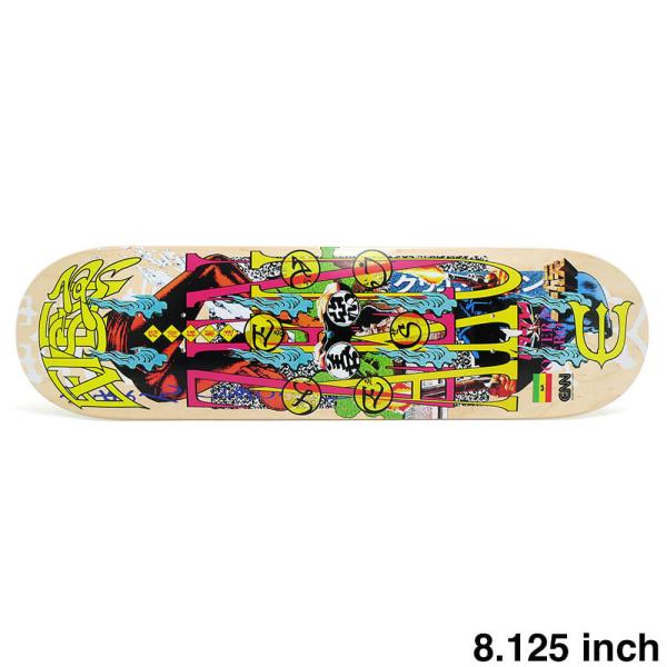 EVISEN DECK エビセン デッキ TEAM ZEN-AKU ’25 8.125 スケートボー...