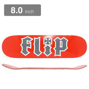 FLIP DECK フリップ デッキ TEAM HKD RED 8.0 スケートボード スケボー｜cs-skate