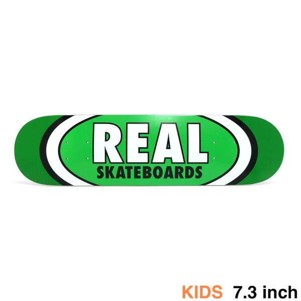 REAL DECK リアル デッキ（子供用） TEAM CLASSIC OVAL GREEN 7.3...
