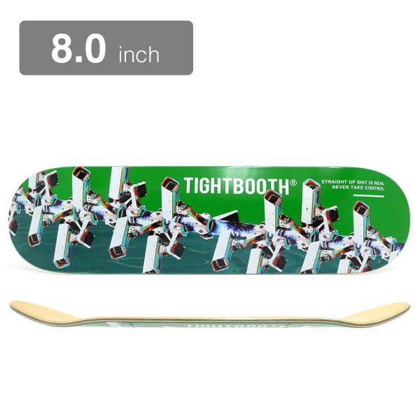 TIGHTBOOTH（TBPR）DECK タイトブース デッキ TEAM CCTB 8.0 スケート...