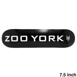 ZOO YORK（ズーヨーク） スケボーデッキ ZOOYORK OG 95 Logo Black