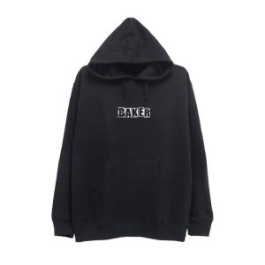BAKER HOOD ベイカー パーカー BRAND LOGO BLACK スケートボード