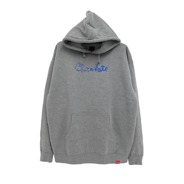 CHOCOLATE HOOD チョコレート パーカー SKRUNK GREY スケートボード スケボ...