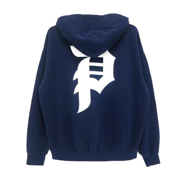 PRIMITIVE HOOD プリミティブ パーカー DIRTY P NAVY スケートボード スケ...