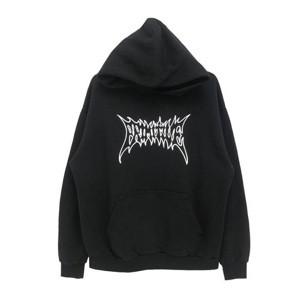 PRIMITIVE HOOD プリミティブ パーカー THREAT BLACK スケートボード スケ...