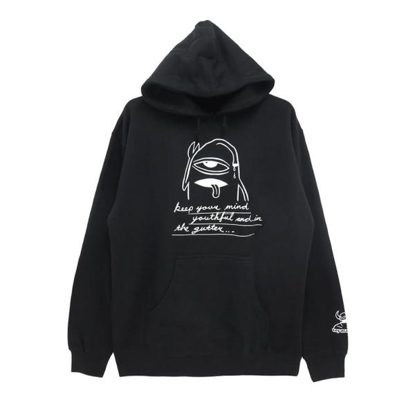 TOY MACHINE HOOD トイマシーン パーカー YOUTHFUL BLACK スケートボー...