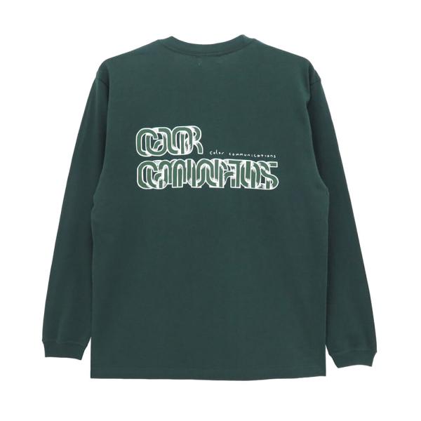 （セール・Mサイズのみ）COLOR COMMUNICATIONS LONG SLEEVE カラーコミ...