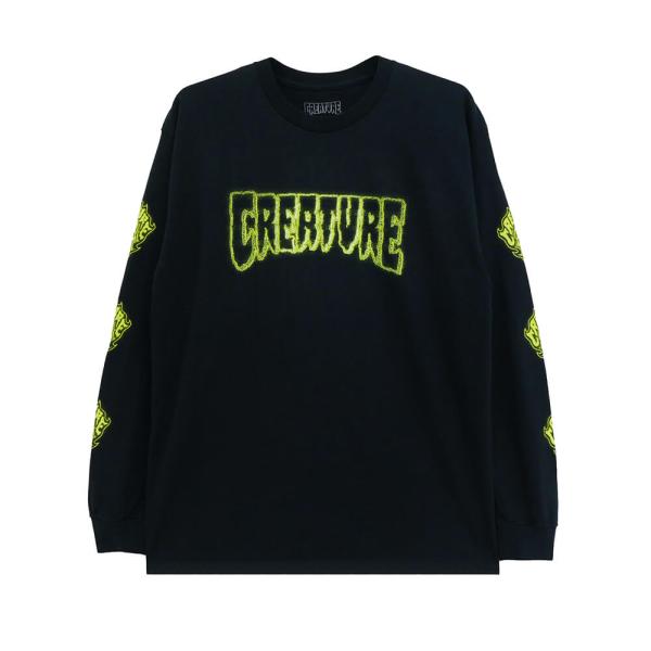 CREATURE LONG SLEEVE クリーチャー ロングスリーブTシャツ BONEHEAD G...