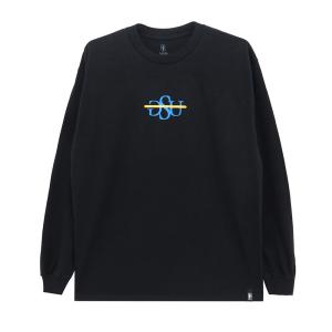 GIRL LONG SLEEVE ガール ロングスリーブTシャツ GSU BLACK スケートボード スケボー｜cs-skate