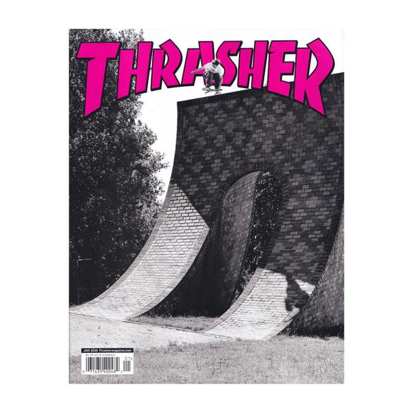 THRASHER MAGAZINE スラッシャー 雑誌 2026年1月号 スケートボード スケボー