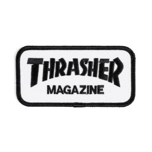 THRASHER（スラッシャー） THRASHER PATCH ワッペン RAINBOW MAG BLACK