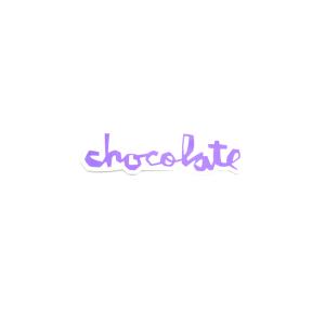 CHOCOLATE STICKER チョコレート ステッカー OG CHUNK SMALL PURPLE スケートボード スケボー