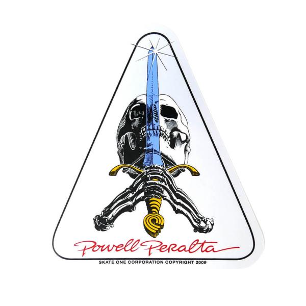 POWELL PERALTA STICKER パウエルペラルタ ステッカー SKULL ＆ SWOR...