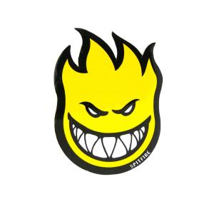 SPITFIRE STICKER スピットファイヤー ステッカー FIREBALL SMALL YELLOW スケートボード スケボー