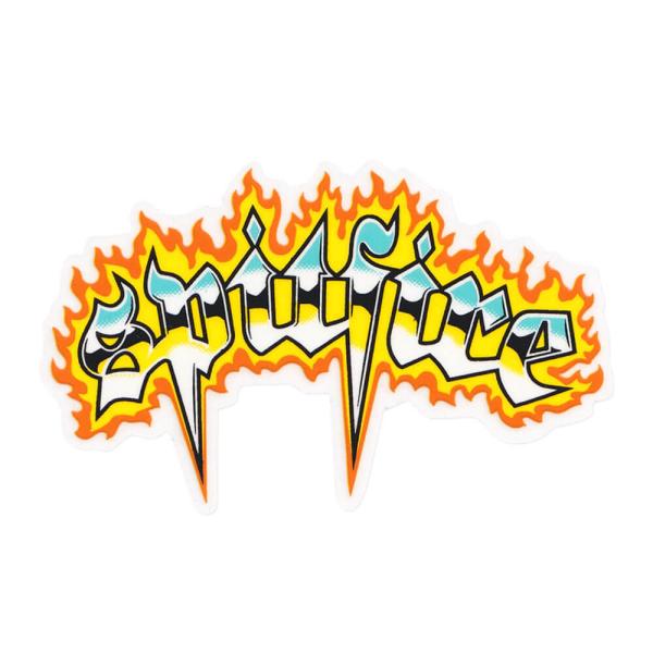 SPITFIRE STICKER スピットファイヤー ステッカー VENOM CHROME LARG...