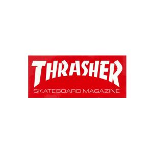 THRASHER STICKER スラッシャー ステッカー SKATE MAG SMALL RED（US企画） スケートボード スケボー