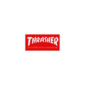 THRASHER STICKER スラッシャー ステッカー SKATE MAG MINI RED（US企画） スケートボード スケボー