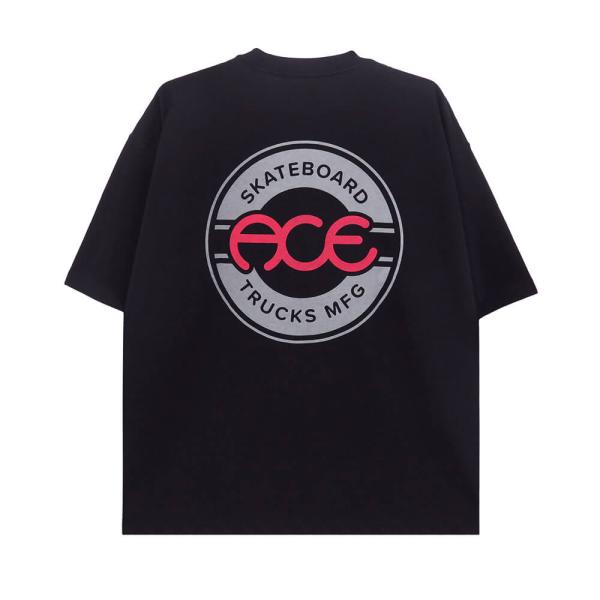 ACE T-SHIRT エース Tシャツ SEAL BLACK スケートボード スケボー