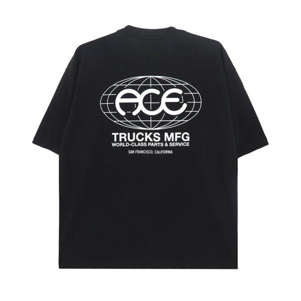 ACE T-SHIRT エース Tシャツ WORLD CLASS BLACK スケートボード スケボ...