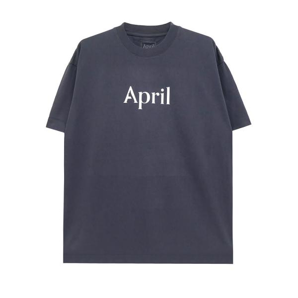 APRIL T-SHIRT エイプリル Tシャツ OG LOGO NAVY スケートボード スケボー