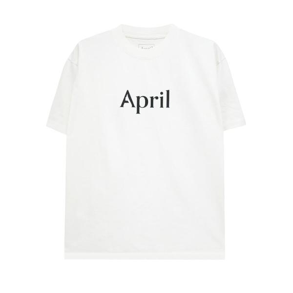 APRIL T-SHIRT エイプリル Tシャツ OG LOGO WHITE スケートボード スケボ...