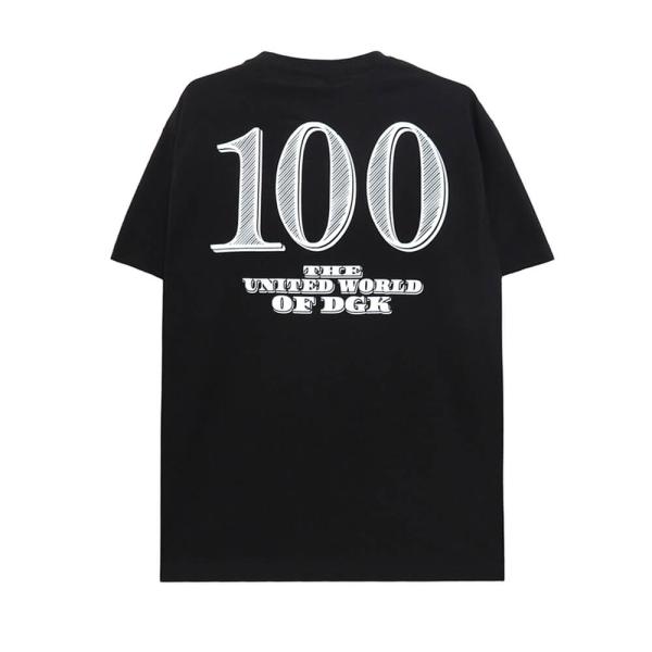 DGK T-SHIRT ディージーケー Tシャツ ASSET BLACK スケートボード スケボー