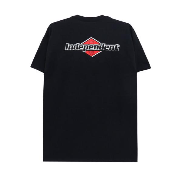 INDEPENDENT T-SHIRT インディペンデント Tシャツ MOJOCHROME BLAC...