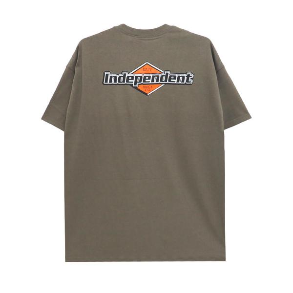 INDEPENDENT T-SHIRT インディペンデント Tシャツ MOJOCHROME OLIV...