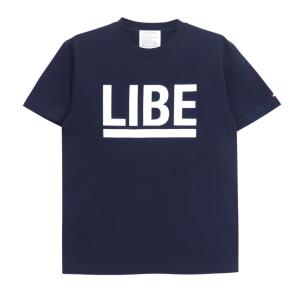 LIBE T-SHIRT ライブ Ｔシャツ BIG LOGO NAVY/WHITE スケートボード ...