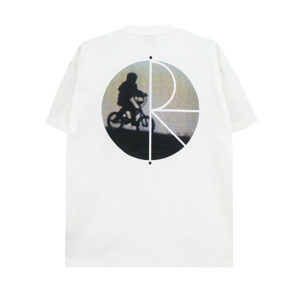 POLAR T-SHIRT ポーラー Tシャツ FILL LOGO BMX DREAMS WHITE...