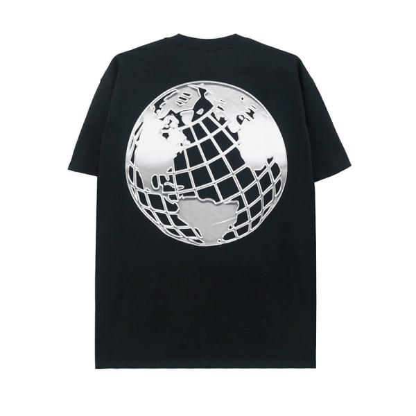 PRIMITIVE T-SHIRT プリミティブ Tシャツ BROADCAST BLACK スケート...