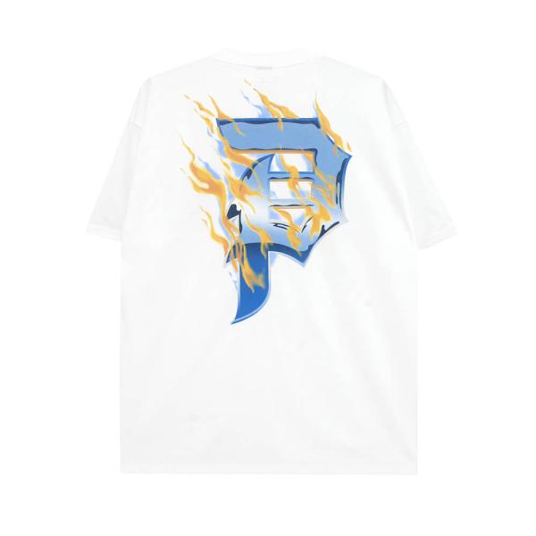 PRIMITIVE T-SHIRT プリミティブ Tシャツ MELTDOWN WHITE スケートボ...