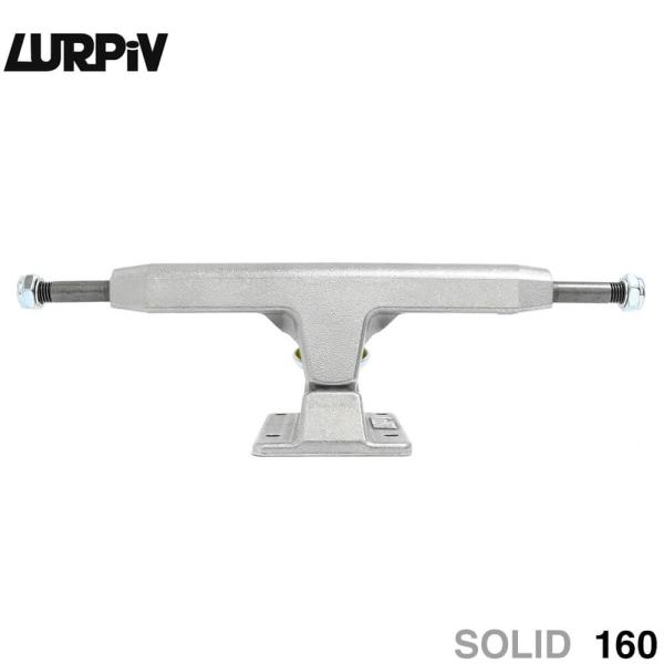 LURPIV TRUCK ラーピヴ トラック SOLID 160 シルバー スケートボード スケボー