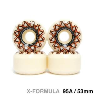 BONES X-FORMULA 97A V6 56mm 美品　現状56㎜ Bones X-Formula V6 Wide-Cut Skateboard Wheels - death angels