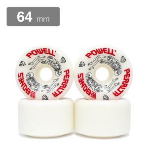 POWELL PERALTA WHEEL パウエルペラルタ ウィール G-BONES 97A 白 64mm スケートボード スケボー｜cs-skate