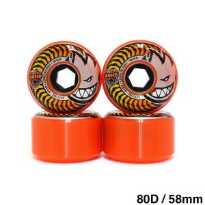 SPITFIRE WHEELS スケボー ソフトウィール SPITFIRE 80HD FADE ORANGE